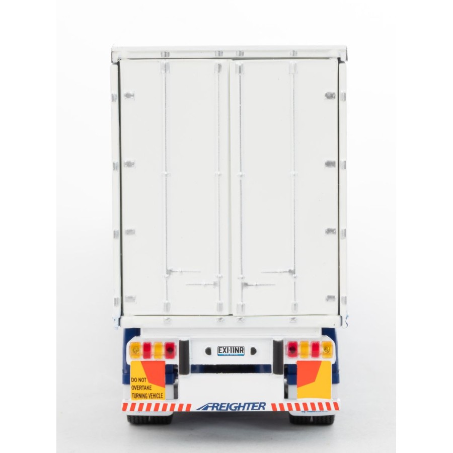 Drake ZT09202 - Australian MaxiTRANS Eziliner B Double Set White / Blue - Scale 1:50