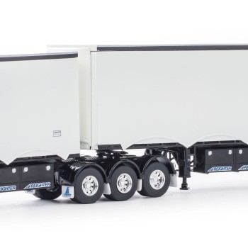 Drake ZT09215 - Australian MaxiTRANS Eziliner B Double Set Black / White - Scale 1:50 