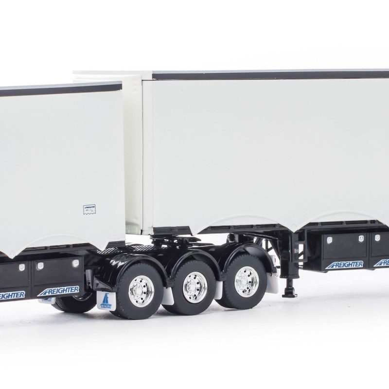 Drake ZT09215 - Australian MaxiTRANS Eziliner B Double Set Black / White - Scale 1:50 