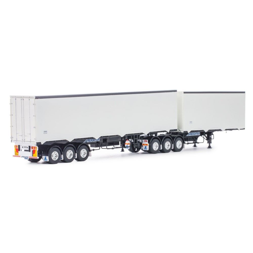 Drake ZT09215 - Australian MaxiTRANS Eziliner B Double Set Black / White - Scale 1:50 