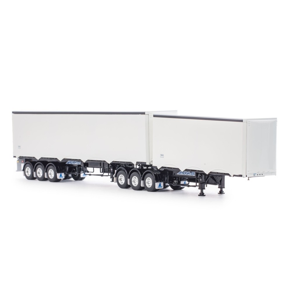 Drake ZT09215 - Australian MaxiTRANS Eziliner B Double Set Black / White - Scale 1:50 