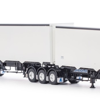 Drake ZT09215 - Australian MaxiTRANS Eziliner B Double Set Black / White - Scale 1:50 