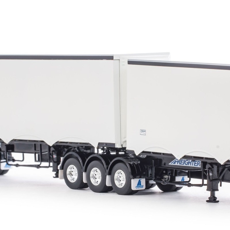 Drake ZT09215 - Australian MaxiTRANS Eziliner B Double Set Black / White - Scale 1:50 