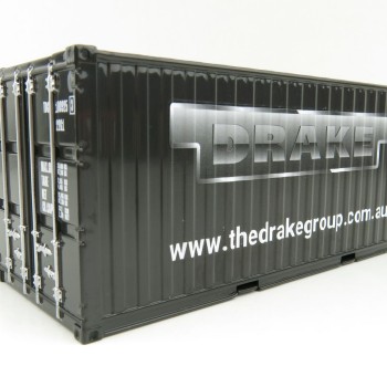 Drake Collectibles Z0C20001 - 20 ft Sea Container - Drake Group - Scale 1:50