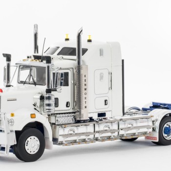 Drake Z01520 - Australian Kenworth C509 Prime Mover White Blue Chassis - Scale 1:50