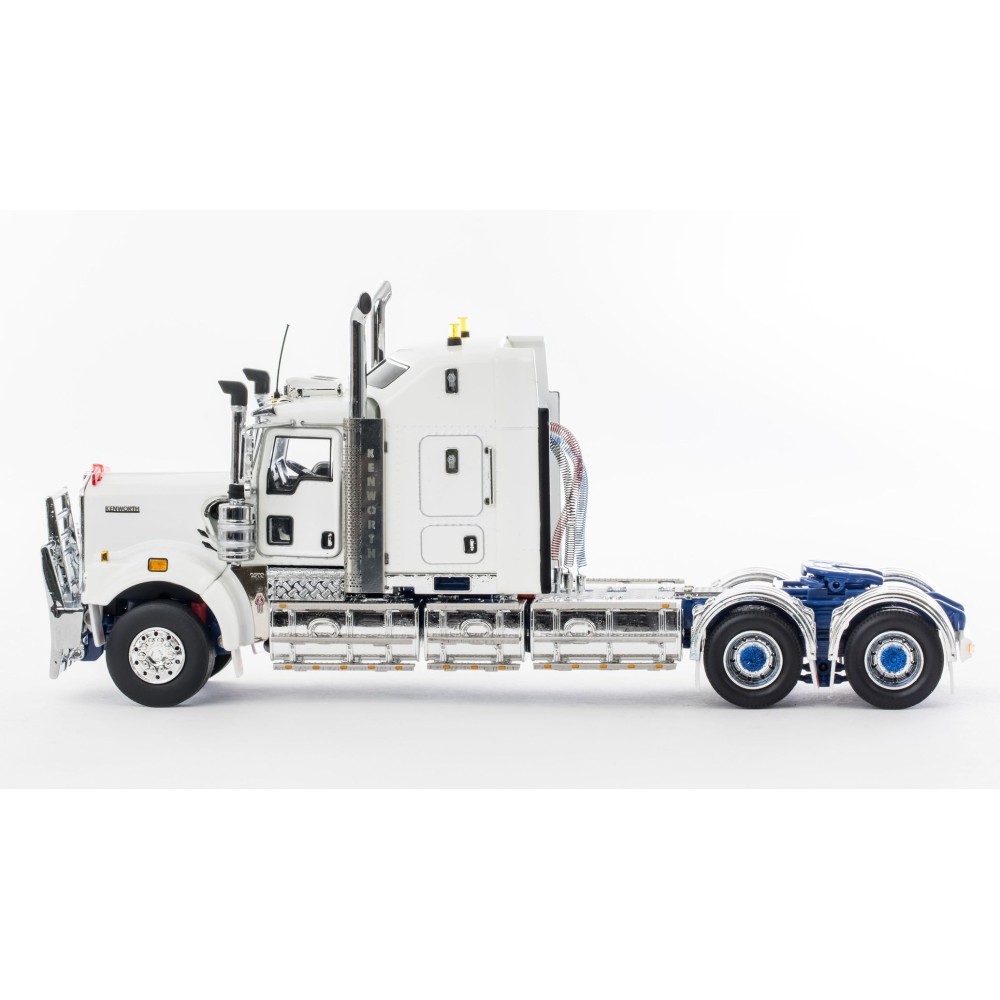 Drake Z01520 - Australian Kenworth C509 Prime Mover White Blue Chassis - Scale 1:50