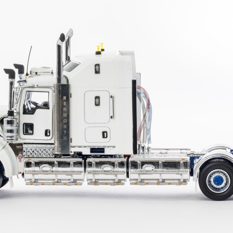 Drake Z01520 - Australian Kenworth C509 Prime Mover White Blue Chassis - Scale 1:50