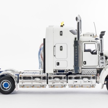 Drake Z01520 - Australian Kenworth C509 Prime Mover White Blue Chassis - Scale 1:50