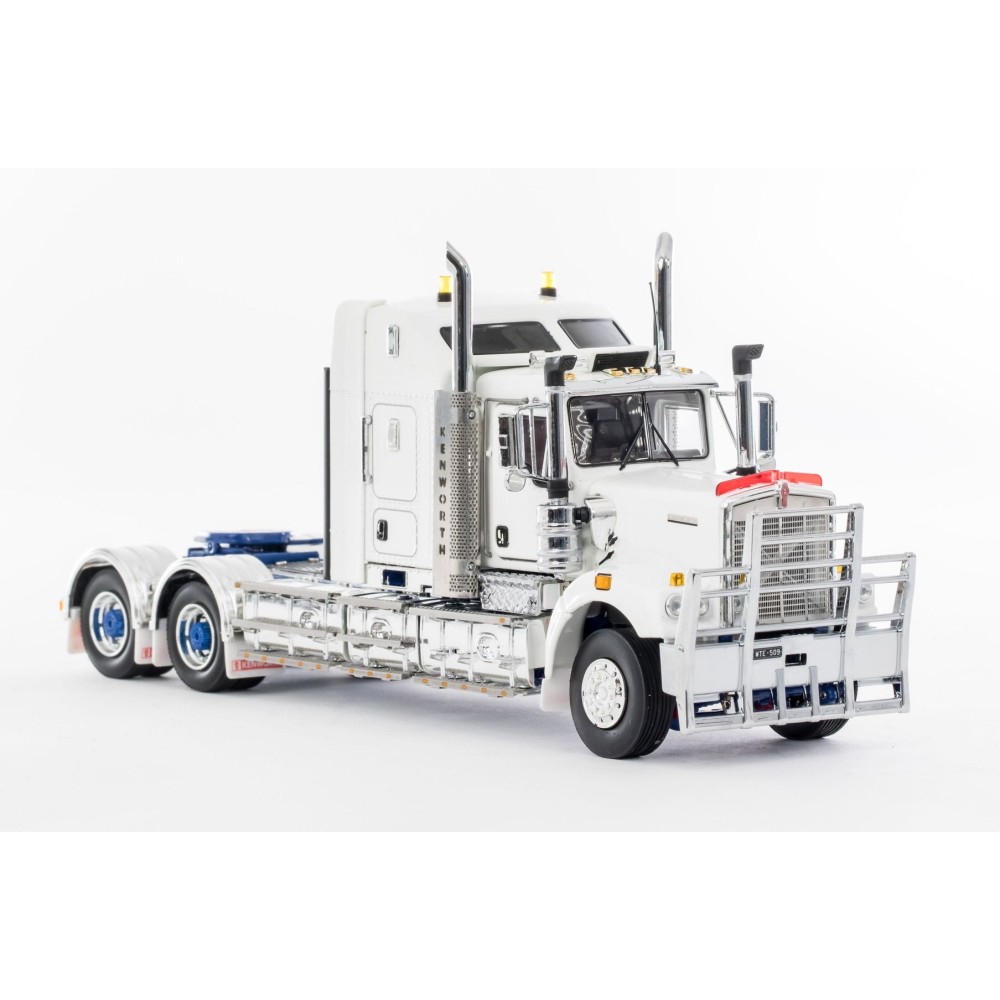 Drake Z01520 - Australian Kenworth C509 Prime Mover White Blue Chassis - Scale 1:50