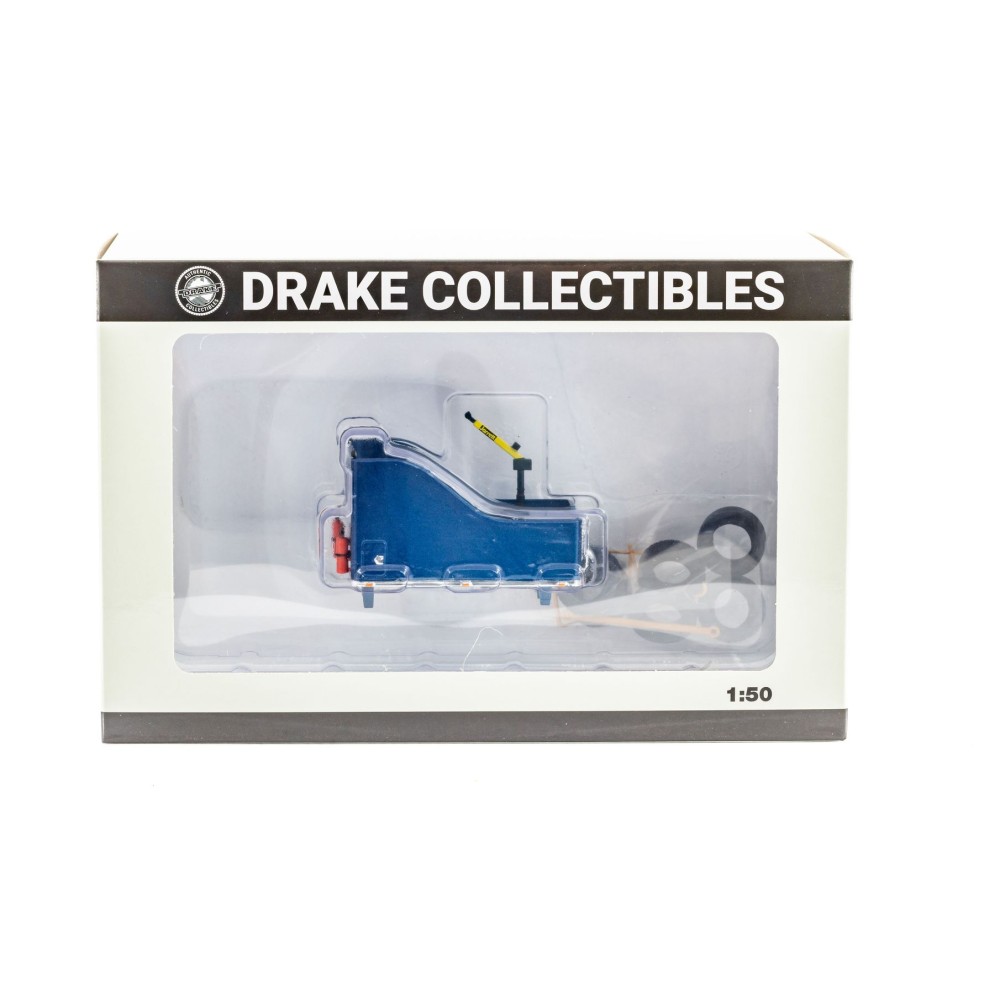 Drake Z021303 AUSTRALIAN BALLAST BOX ICE METALLIC BLUE DIECAST - Scale 1:50