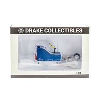 Drake Z021303 AUSTRALIAN BALLAST BOX ICE METALLIC BLUE DIECAST - Scale 1:50
