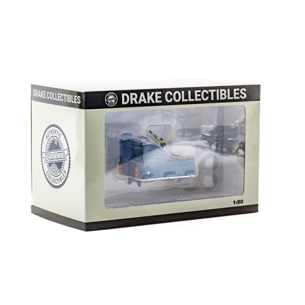 Drake Z021303 AUSTRALIAN BALLAST BOX ICE METALLIC BLUE DIECAST - Scale 1:50