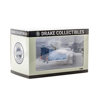 Drake Z021303 AUSTRALIAN BALLAST BOX ICE METALLIC BLUE DIECAST - Scale 1:50