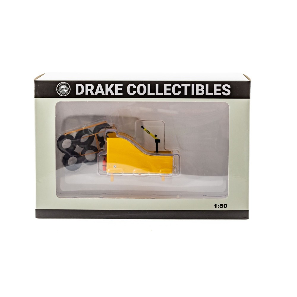 Drake Z0B009 AUSTRALIAN BALLAST BOX FOR KENWORTH PRIME MOVER TRUCK YELLOW DIECAST - Scale 1:50