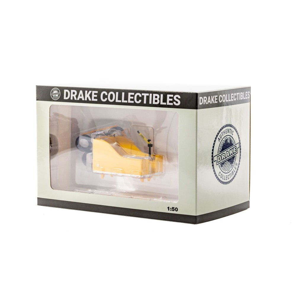 Drake Z0B009 AUSTRALIAN BALLAST BOX FOR KENWORTH PRIME MOVER TRUCK YELLOW DIECAST - Scale 1:50