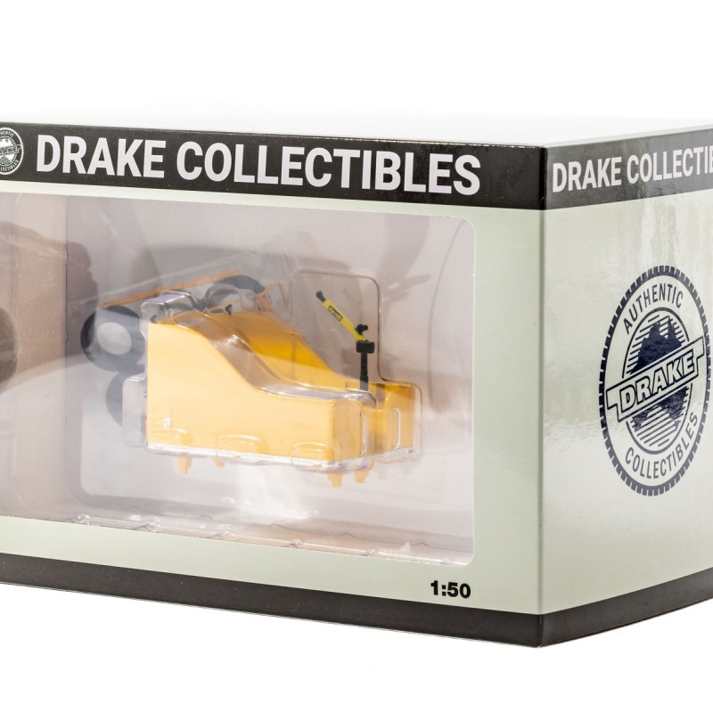 Drake Z0B009 AUSTRALIAN BALLAST BOX FOR KENWORTH PRIME MOVER TRUCK YELLOW DIECAST - Scale 1:50