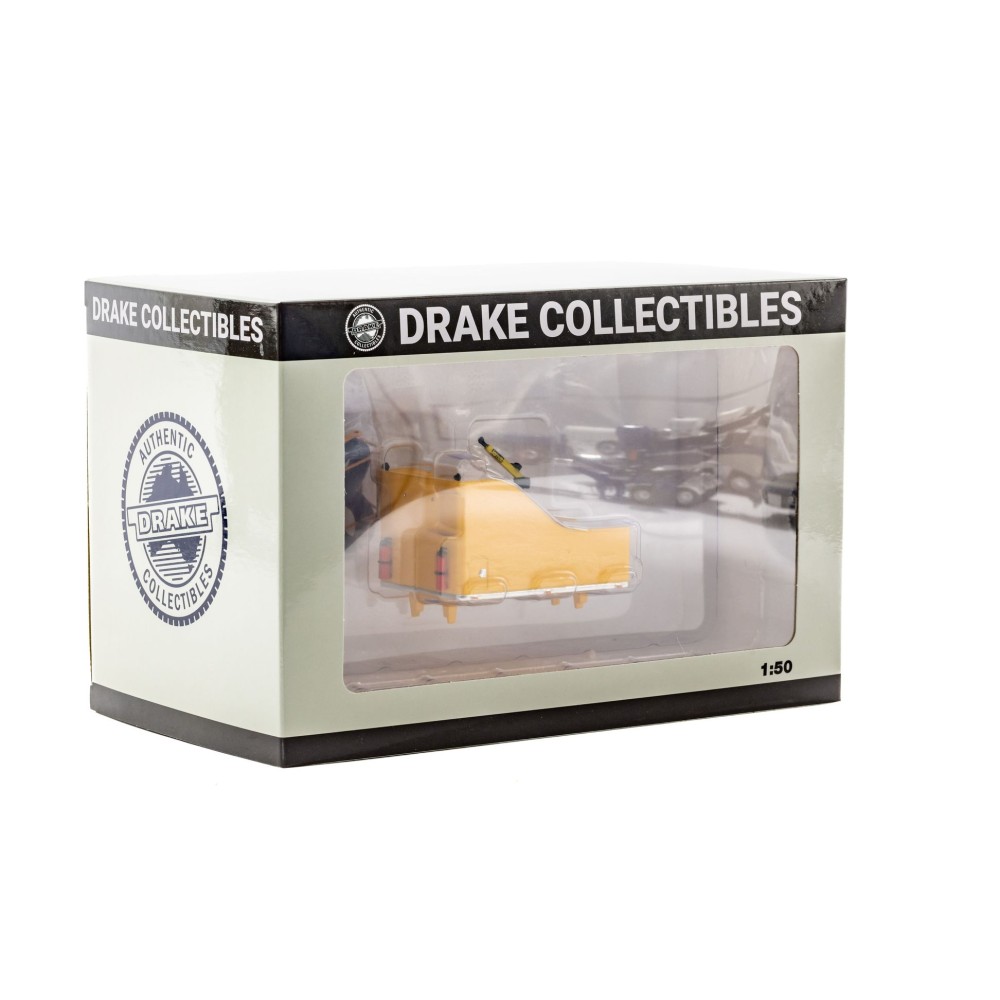 Drake Z0B009 AUSTRALIAN BALLAST BOX FOR KENWORTH PRIME MOVER TRUCK YELLOW DIECAST - Scale 1:50