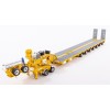 Drake ZT09073 AUSTRALIAN Heavy Haulage Drake 7x8 Steerable Trailer with 2x8 Dolly Chrome Yellow - Scale 1:50
