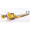 Drake ZT09073 AUSTRALIAN Heavy Haulage Drake 7x8 Steerable Trailer with 2x8 Dolly Chrome Yellow - Scale 1:50