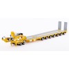 Drake ZT09073 AUSTRALIAN Heavy Haulage Drake 7x8 Steerable Trailer with 2x8 Dolly Chrome Yellow - Scale 1:50