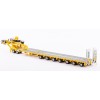 Drake ZT09073 AUSTRALIAN Heavy Haulage Drake 7x8 Steerable Trailer with 2x8 Dolly Chrome Yellow - Scale 1:50