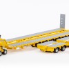 Drake ZT09073AB AUSTRALIAN Heavy Haulage Drake 7x8 Steerable Trailer with 2x8 Dolly & Accessory Set Chrome Yellow  - Scale 1:50