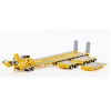 Drake ZT09073AB AUSTRALIAN Heavy Haulage Drake 7x8 Steerable Trailer with 2x8 Dolly & Accessory Set Chrome Yellow  - Scale 1:50