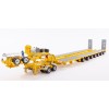 Drake ZT09073AB AUSTRALIAN Heavy Haulage Drake 7x8 Steerable Trailer with 2x8 Dolly & Accessory Set Chrome Yellow  - Scale 1:50