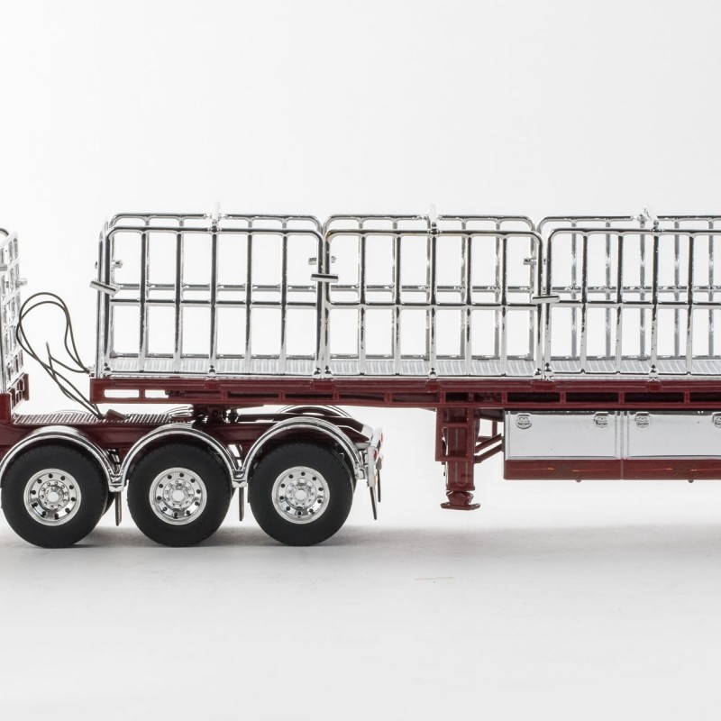 Drake ZT09227 AUSTRALIAN Maxitrans Freighter B Double Trailer Set Muscat - Scale 1:50 