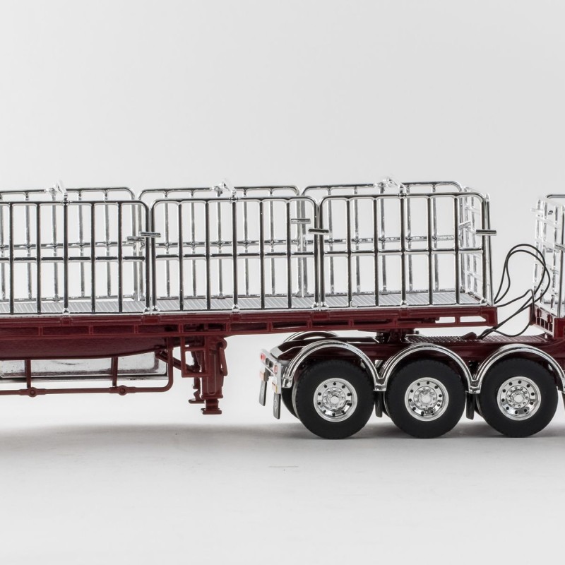 Drake ZT09227 AUSTRALIAN Maxitrans Freighter B Double Trailer Set Muscat - Scale 1:50 