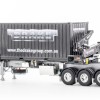 Drake ZT09245 AUSTRALIAN O’Phee BoxLoader Side Loading Trailer with Container - O’Phee Corporate Colours - Scale 1:50