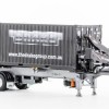 Drake ZT09245 AUSTRALIAN O’Phee BoxLoader Side Loading Trailer with Container - O’Phee Corporate Colours - Scale 1:50