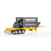 Drake ZT09249 AUSTRALIAN O’Phee BoxLoader Side Loading Trailer with Container - Yellow - Scale 1:50