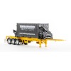 Drake ZT09249 AUSTRALIAN O’Phee BoxLoader Side Loading Trailer with Container - Yellow - Scale 1:50