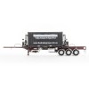 Drake ZT09250 AUSTRALIAN O’Phee BoxLoader Side Loading Trailer with Container - Burgundy - Scale 1:50