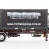Drake ZT09250 AUSTRALIAN O’Phee BoxLoader Side Loading Trailer with Container - Burgundy - Scale 1:50