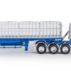 Drake ZT09253 AUSTRALIAN Maxitrans Freighter B Double Trailer Set Metallic Blue - Scale 1:50