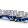 Drake ZT09253 AUSTRALIAN Maxitrans Freighter B Double Trailer Set Metallic Blue - Scale 1:50