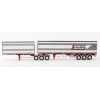 Drake ZT09256 - Australian MaxiTRANS Eziliner B Double Set Bowers Heavy Haulage - Scale 1:50