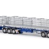 Drake ZT09260 AUSTRALIAN Maxitrans Freighter B Double Trailer Set Blue & White - Scale 1:50