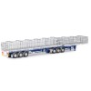 Drake ZT09260 AUSTRALIAN Maxitrans Freighter B Double Trailer Set Blue & White - Scale 1:50