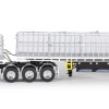 Drake ZT09261 AUSTRALIAN Maxitrans Freighter B Double Trailer Set Black & White - Scale 1:50