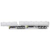 Drake ZT09261 AUSTRALIAN Maxitrans Freighter B Double Trailer Set Black & White - Scale 1:50