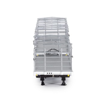 Drake ZT09261 AUSTRALIAN Maxitrans Freighter B Double Trailer Set Black & White - Scale 1:50