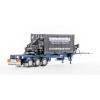 Drake ZT09264 AUSTRALIAN O’Phee BoxLoader Side Loading Trailer with Container - Metallic Blue - Scale 1:50