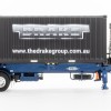 Drake ZT09264 AUSTRALIAN O’Phee BoxLoader Side Loading Trailer with Container - Metallic Blue - Scale 1:50