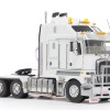 Drake Collectibles Z01540 - Australian Kenworth K200 2.8 Cabin Prime Mover Truck White Black - Phat Cab - Scale 1:50