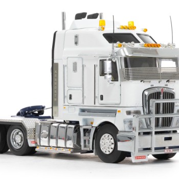 Drake Collectibles Z01541 - Australian Kenworth K200 2.8 Cabin Prime Mover Truck White Blue - Phat Cab - Scale 1:50