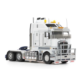Drake Collectibles Z01541 - Australian Kenworth K200 2.8 Cabin Prime Mover Truck White Blue - Phat Cab - Scale 1:50
