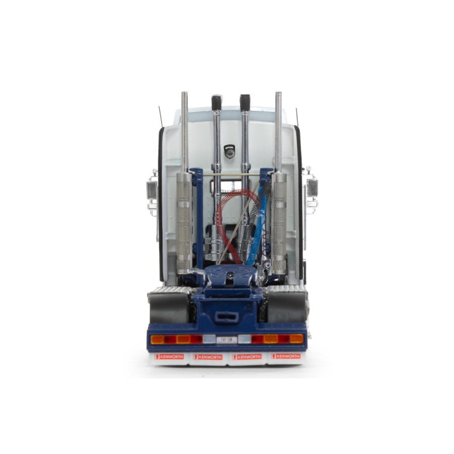 Drake Collectibles Z01541 - Australian Kenworth K200 2.8 Cabin Prime Mover Truck White Blue - Phat Cab - Scale 1:50